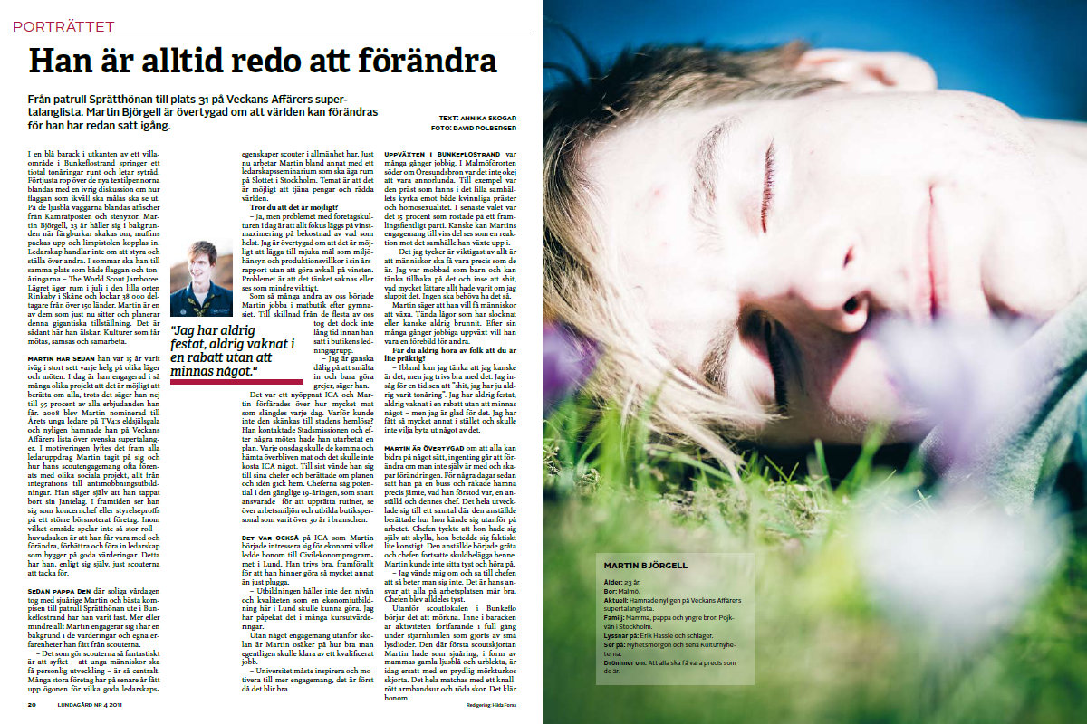 Ur Lundagård, nummer 4, 2011.